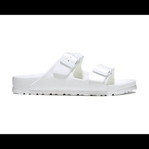 Birkenstock EVA Sole Sandal White Size 8 !NEWish!